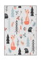Conceptum Alfombra de Pasillo HMNT139 Multicolor 100 x 200 cm